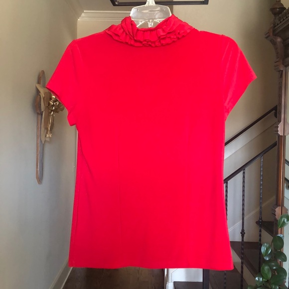 V Neck Ruffle Blouse - Picture 3 of 3